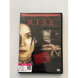 Rise: Blood Hunter 2007 DVD Unrated Lucy Liu Carla Gugino Vampires Pre-Owned